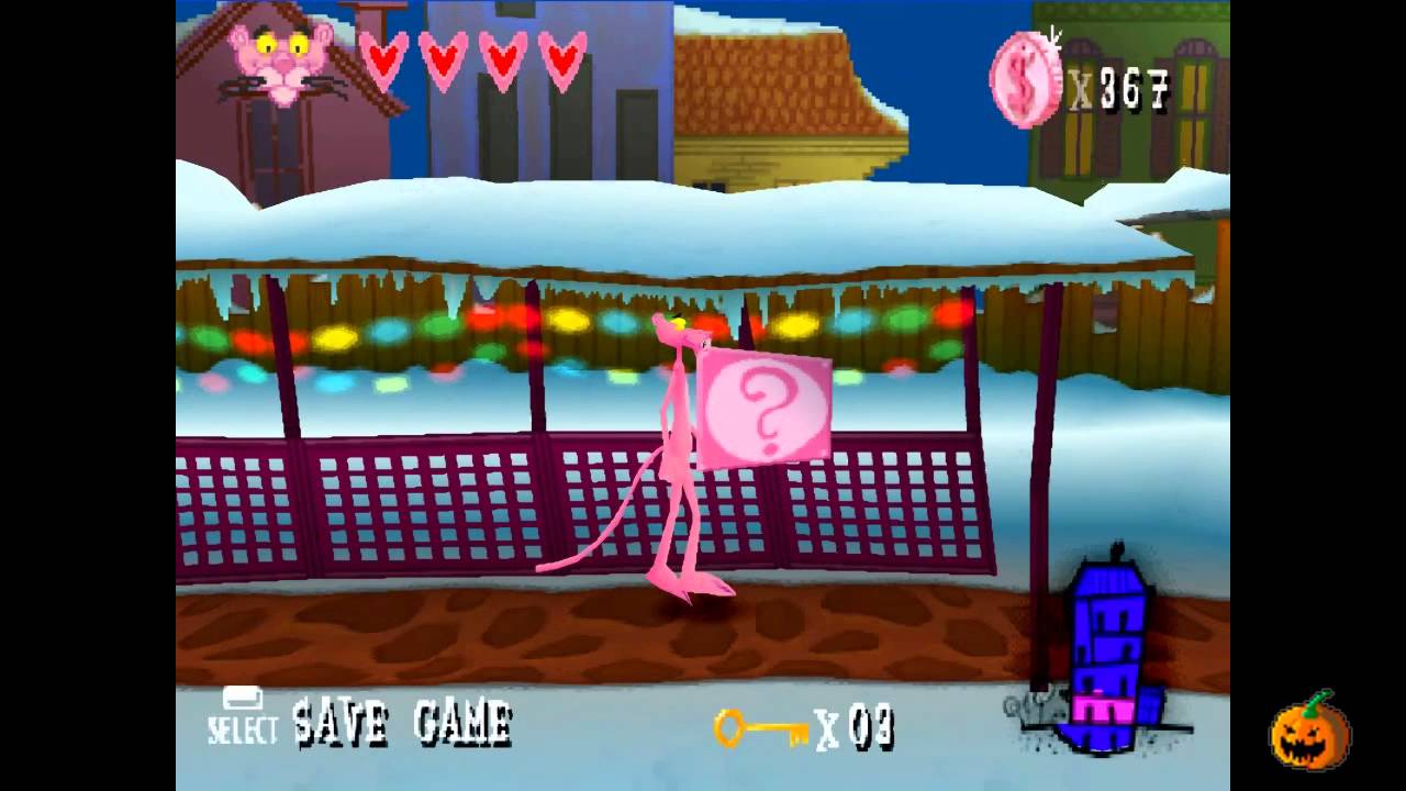 pink panther computer game